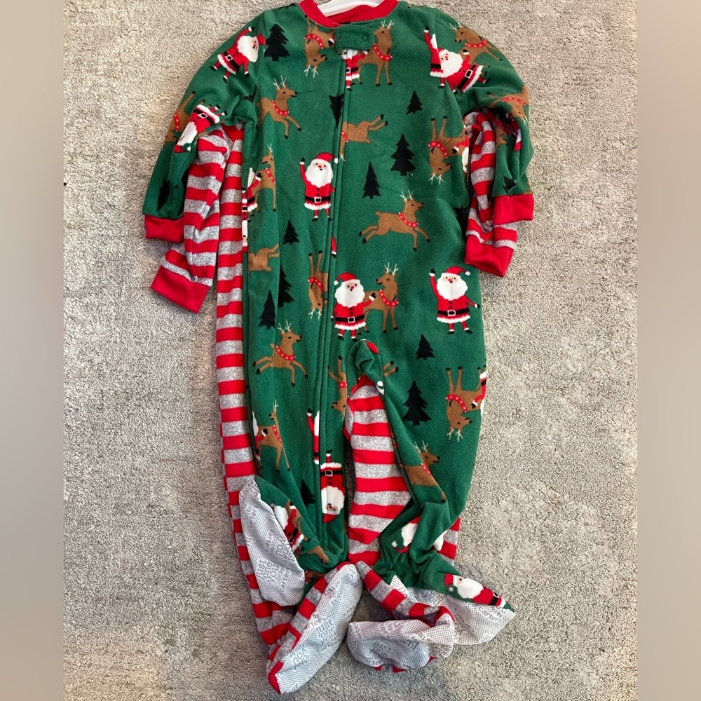Carter's Santa Holiday Onesie 2 piece Set